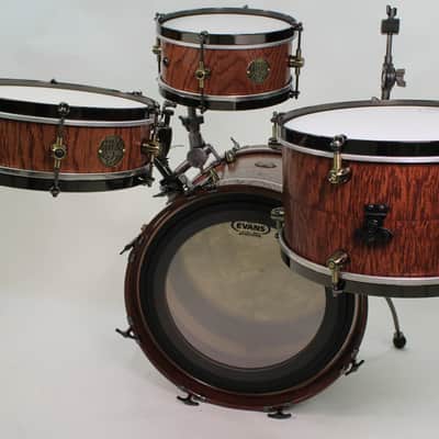 HHG Drums  Self Contained Nesting Kit 2021 Red Ebony Satin image 2