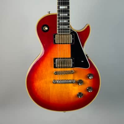 1976 Gibson Les Paul Custom Cherry Sunburst image 4