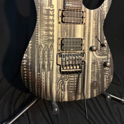 2005 Ibanez RGTHRG1 H.R. Giger "NY City XIX" - Neck-Thru, Edge Pro II - Period Ibanez Hardshell Case image 2
