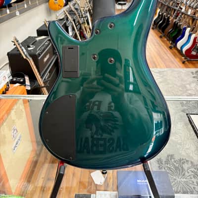 Ibanez Bass Workshop SRMS720 multi-scale 4-string electric bass guitar 2024 - Blue Chameleon image 6