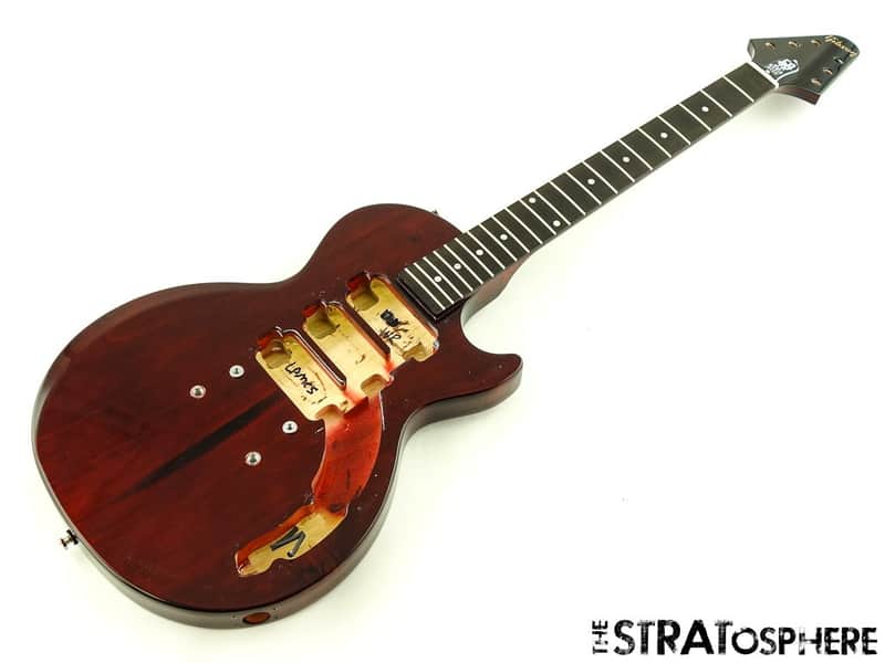 USED Gibson USA Les Paul Music City Special BODY & NECK Wine Red image 1
