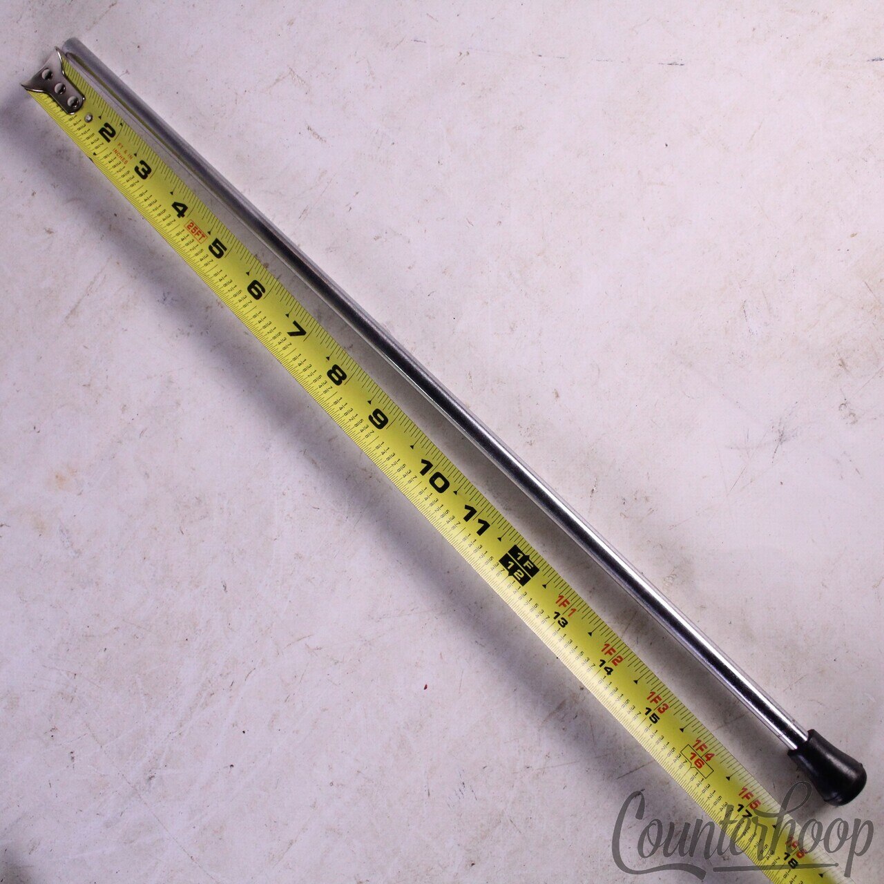 Leedy-Slingerland Straight Floor Tom Drum Leg 3/8"9.5mm 17"Vintage50s USA Chrome — main photograph