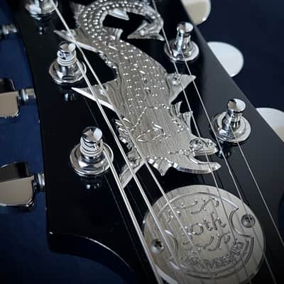 “ Foreign Tongues ” Release Celebration Sale❗️ Greco Z-3000 Zemaitis Disc Front – Serial 0 001 – Ronnie Wood Model – 1990 30th Anniversary Limited 300 – MIJ Fujigen image 4