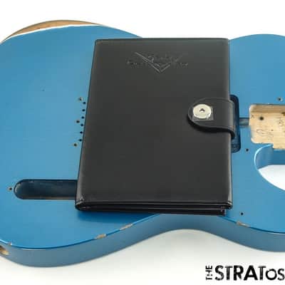 Fender Custom Shop SR25 Tele Pro 2025 Relic BODY Nitro Aged Lake Placid Blue Bild 2