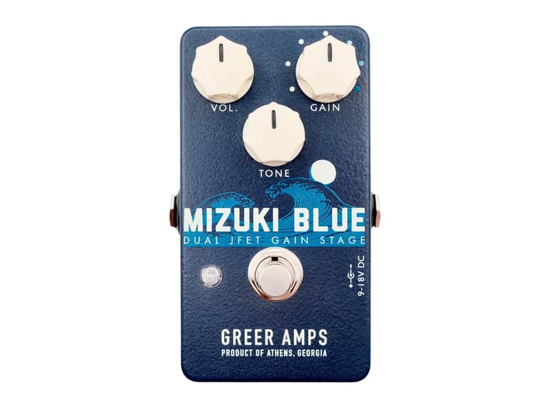 Greer Amps Mizuki Blue Dual JFET Overdrive Pedal image 1