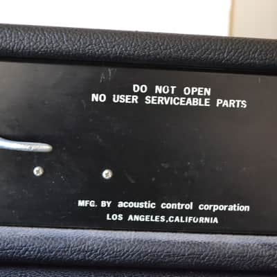Vintage Late 1960's Acoustic Bass 360/361 Bass Guitar Amp "The One" Jaco Pastorius John Paul Jones image 11