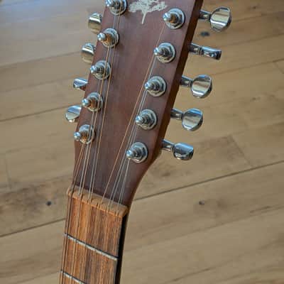 Art & Lutherie 12-String Cedar Antique Burst Acoustic Guitar image 5