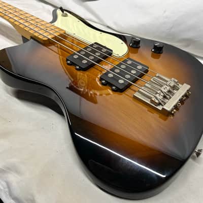 Fender Pawn Shop Reverse Jaguar 4-String Electric Bass MIM - Made in Mexico - 2-Color Sunburst image 19