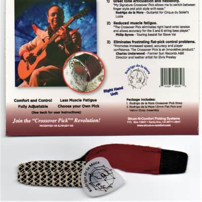 Thumb Pick - Rodrigo de la Mora Signature Crossover - Red image 1