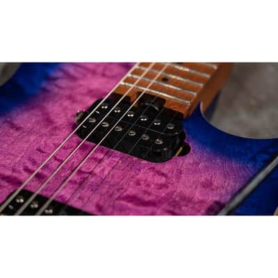 EVH Wolfgang WG Standard QM Baked Maple Fingerboard - Northern Lights image 12