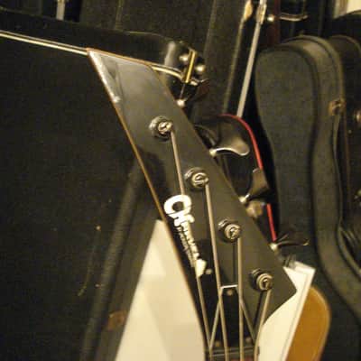 Jackson Charvel 80s LEFTY Vintage Concert 4 String Bass Guitar w/Hard Shell Case image 5