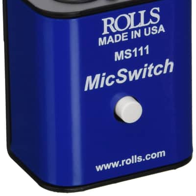 Rolls MS111 Configurable Professional Microphone On/Off Switch imagen 2