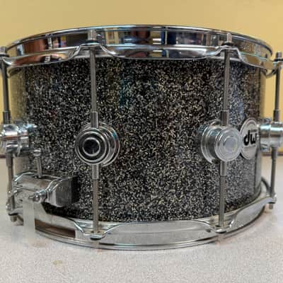 DW Collector's Series Maple Standard 14" x 7" Snare Drum Black Galaxy image 13