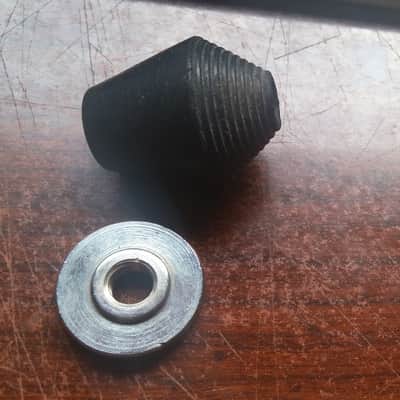 Tama VINTAGE 70S STAR HOSHINO Imperialstar Superstar BASS DRUM SPUR / FLOOR TOM LEG RUBBER TIP / ROUND NUT / FOOT PART image 2