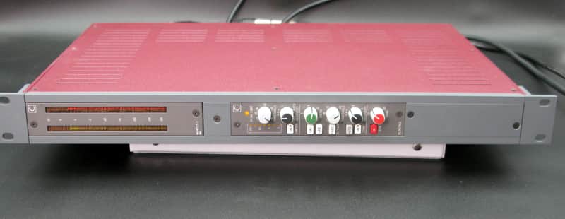 Calrec DL 3678-2 Stereo Compressor/Limiters MU4333-2 Bargraph Meter 1990's - Grey image 1