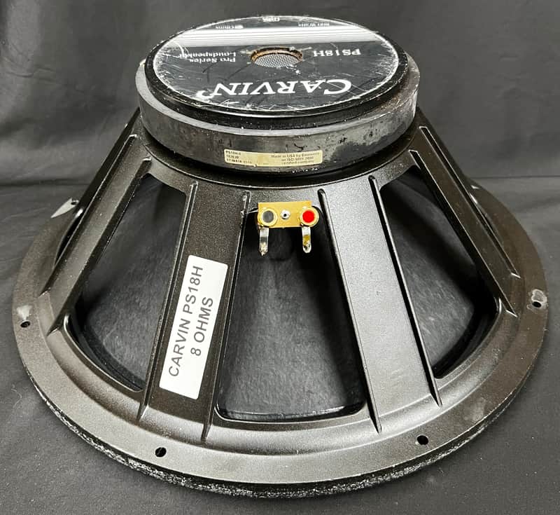 Carvin 18" Speaker PS18H 800 Watts 8 Ohms Woofer image 1