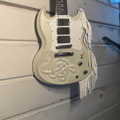 Gibson SG-3 Aged white snake knot image 5