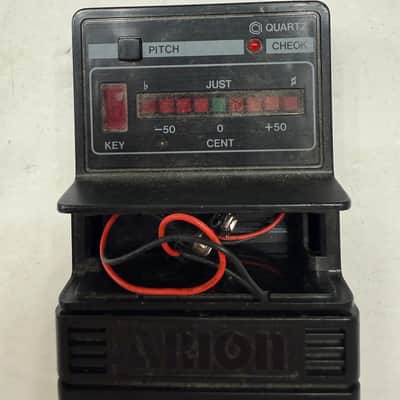 Arion HU-8500 Stage Tuner Vintage Guitar Effect Pedal *Missing Battery Cover* image 2
