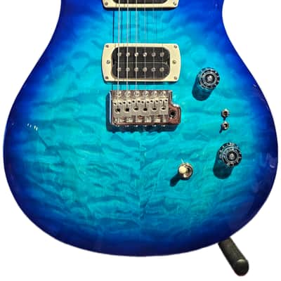 PRS SE Custom 24-08 Quilt Top Lake Blue image 1