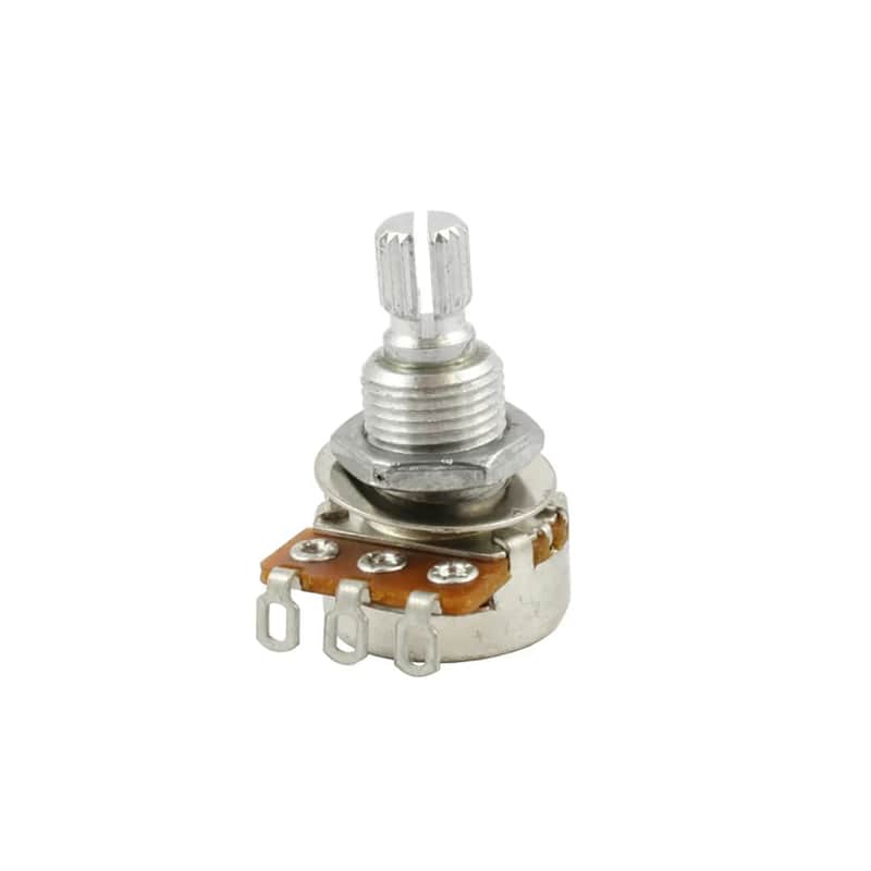 Allparts Audio Taper Split Shaft 100K Mini Alpha Pot image 1