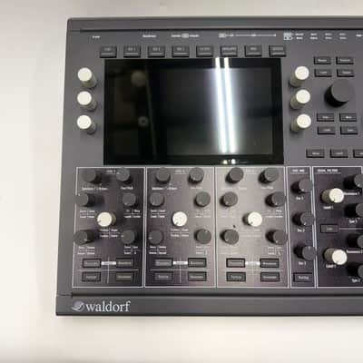 Waldorf Iridium Desktop Synthesizer 2020 - Present - Black image 4