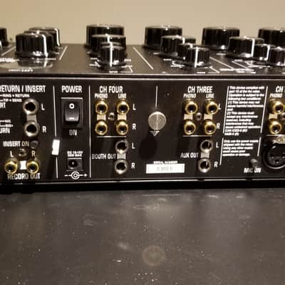 Mastersounds Radius 4 Premium DJ Mixer Black | Reverb