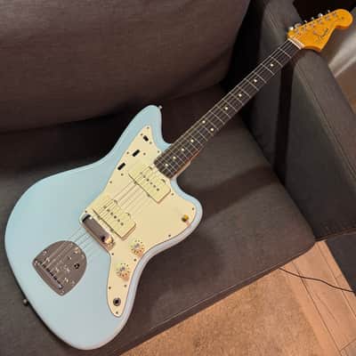 2025 Fender Vintera II 50s Jazzmaster Sonic Blue Rosewood MAJOR American UPGRADES G&G Rolled Edges USA Bone Nut image 2