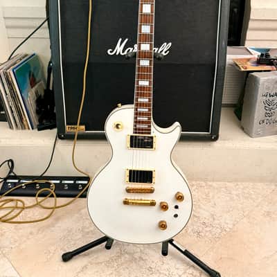 Burny RLC-95S 'Sustainer' Electric Guitar, Snow White image 1