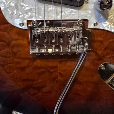 Dean Zelinsky ATW TAGLIARE STRATOCASTER 2023 - QUILTED WALNUT BURST image 6
