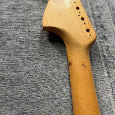 Vintage 1962 Fender Jaguar A Neck Original Frets & Bushings image 8