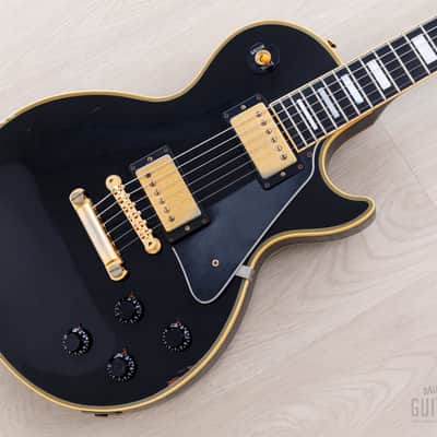 1992 Gibson Pre-Historic ‘57 Les Paul Custom Black Beauty LPB7 w/ '57 Classic PAFs & Case image 1