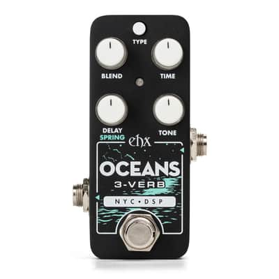 Mint Electro Harmonix DSP Series Pico Oceans 3-Verb Multi-function Reverb Effect Pedal image 1