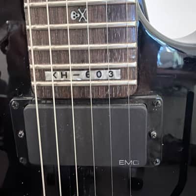 ESP LTD KH-603 Kirk Hammett Signature 2004 - 2007 - Black image 3