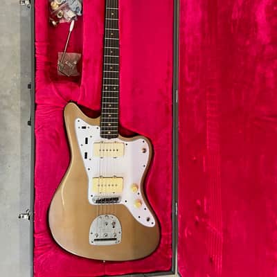 Fender Jazzmaster 1958 - 1965 - Gold Refin with Matching Headstock image 10
