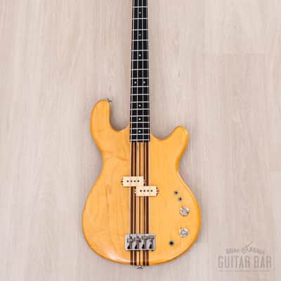 1979 Kramer DMZ 4000 Vintage Aluminum Neck Bass Natural w/ Case image 2