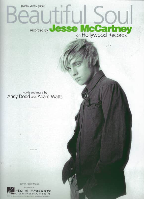 Jesse McCartney Beautiful Soul Sheet Music image 1