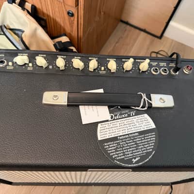 Fender Hot Rod Deluxe IV 3-Channel 40-Watt 1x12" Guitar Combo 2018 - Present - Black image 2
