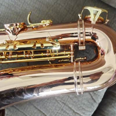 Monique Pro Series Alto Saxophone (SELMER/BUFFET CLONE) 1990s - Copper & Brass image 19