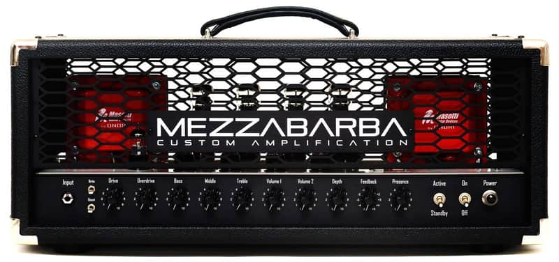 Mezzabarba M ZERO Overdrive Head - 100 Watts - Black Vinyl image 1