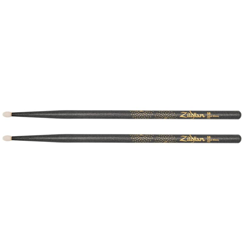 Zildjian Z Custom Limited Edition Drum Sticks 5B Black Chroma, Nylon Tip image 1