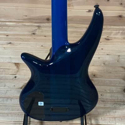 Jackson X Series Spectra SBXQ IV Electric Bass Floor Model - Amber Blue Burst Bild 4