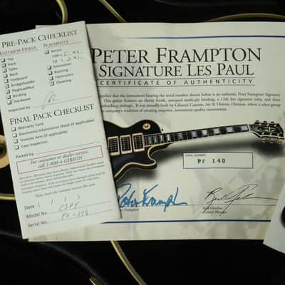 Gibson Custom shop Historic Lespaul Custom Peter Frampton 3-Pickups 2000 image 4
