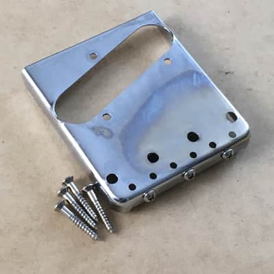 Fender Stamped 60s-80s Reissue Tele Guitar 6 String Telecaster Ashtray Bridge NOS Relic Tele image 10