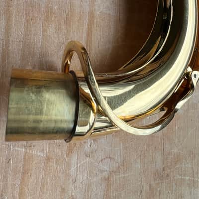 Yamaha Custom F1 Tenor Sax Neck - Gold Plated image 11