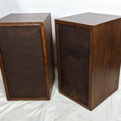 Vintage Pair Of Frazier Super Monte Carlo Bookshelf Speakers image 1