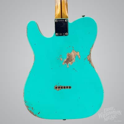 Fender Custom Shop Wildwood 10 1955 Telecaster, Sea Foam Green, 6.7 lbs image 6