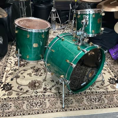 Yamaha Maple Custom 1998 - Turquoise image 2