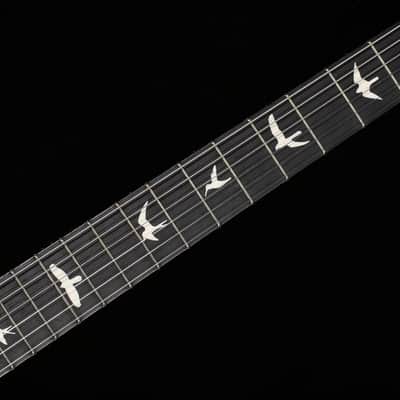 PRS CE 24 Willcutt Exclusive Run Faded Gray Black Blue Burst w/ Blue Back (437) image 9