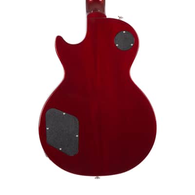 2015 Gibson Les Paul Standard Electric Guitar, Trans Amber Cherry Back Candy, 15006XXXX image 5