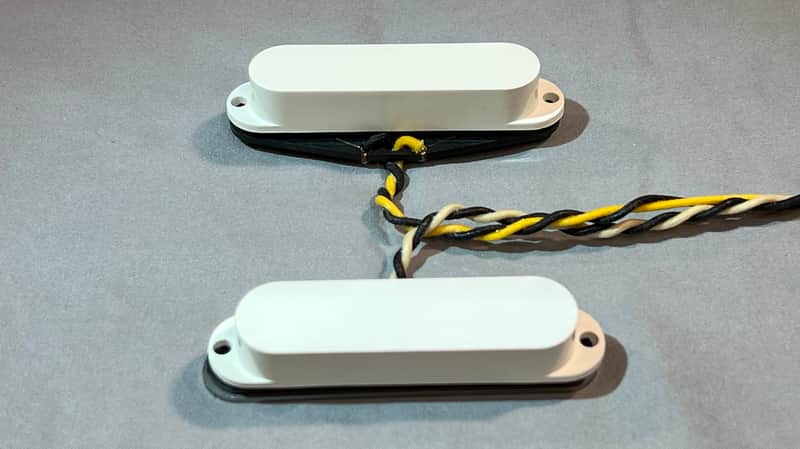 Good Land Pickups: Mesteños Mustang Single Coil Pickup Set White image 1